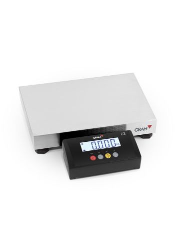 Gram XL Platformweegschaal met rvs weegplateau 30 kg x 5g