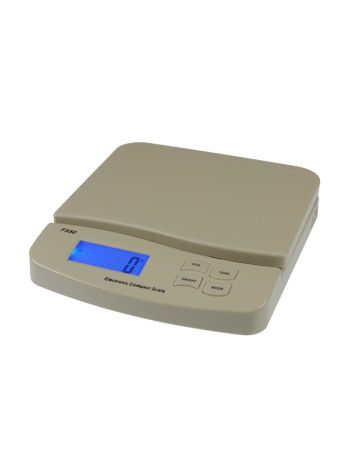 Compacte Digitale Weegschaal 25Kg x 1g Wit